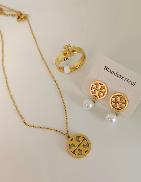 Stainless Steel Brand Inspired Tory Set 3 piece