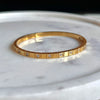 Clemency Diamond Studded Bangle - Stainless Steel & Water Proof