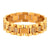 Inlaid Zircon Stainless Steel Bracelet - Water Proof & 18K Gold Plated