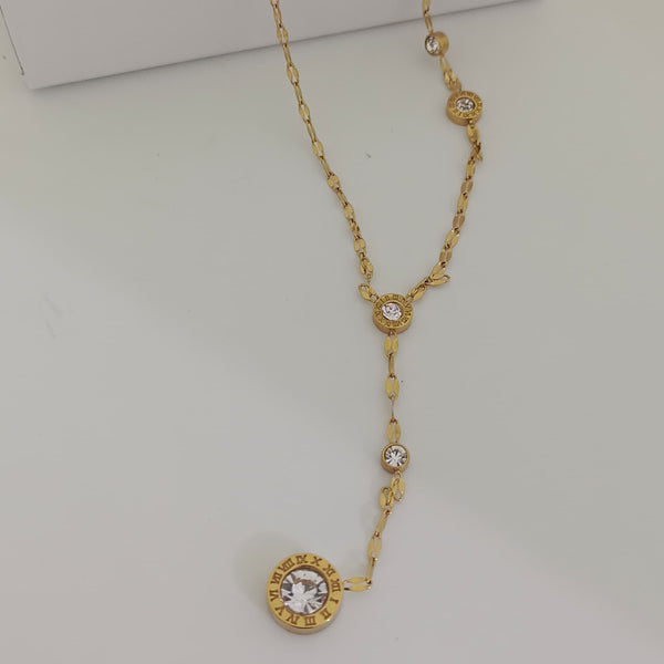 Droplet Roman Neckless | High Quality | Stainless Steel