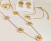 Premium quality Shiny Tory Necklace Set 4 Piece