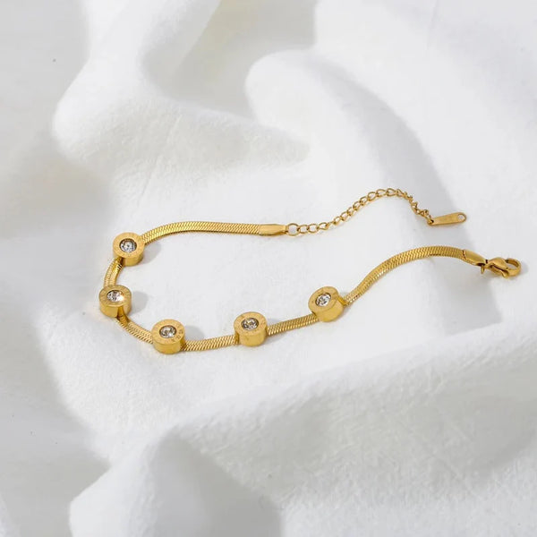 Stunning Roman Stainless Steel Bracelet