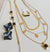 Luxury 3 Layer Black Zircon Necklace Set (4 pcs) | Anti Tarnish | Water Resistant