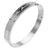 Stainless Steel Silver Love Handcuff