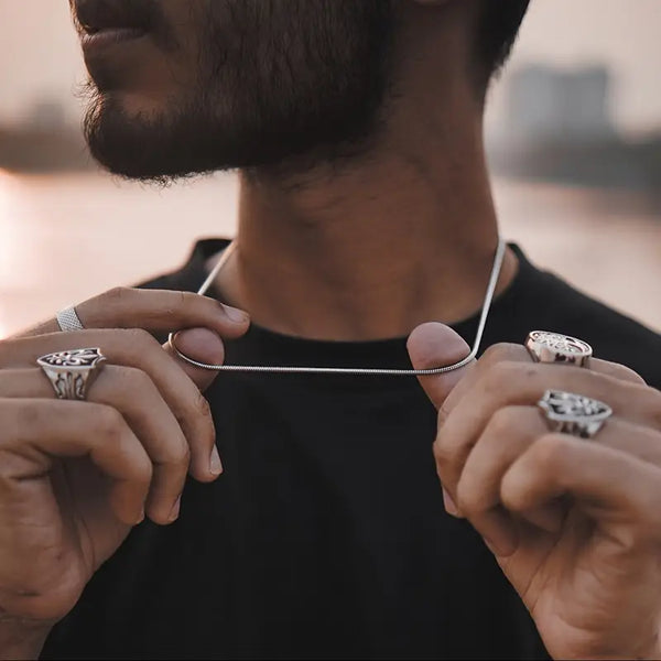 SIlver Snake Chain Necklace