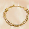 Twisted Zirconia Bracelet
