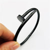 Trendy Stainless Steel Black Nail Handcuff