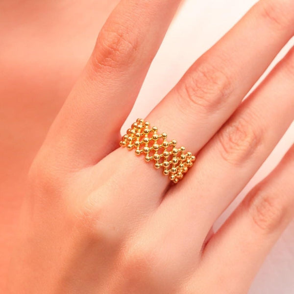 Velvet Dots Ring