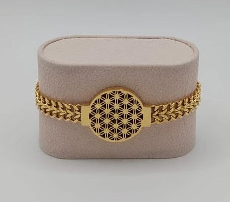 Stainless Hollow Geometric Premium Bracelet