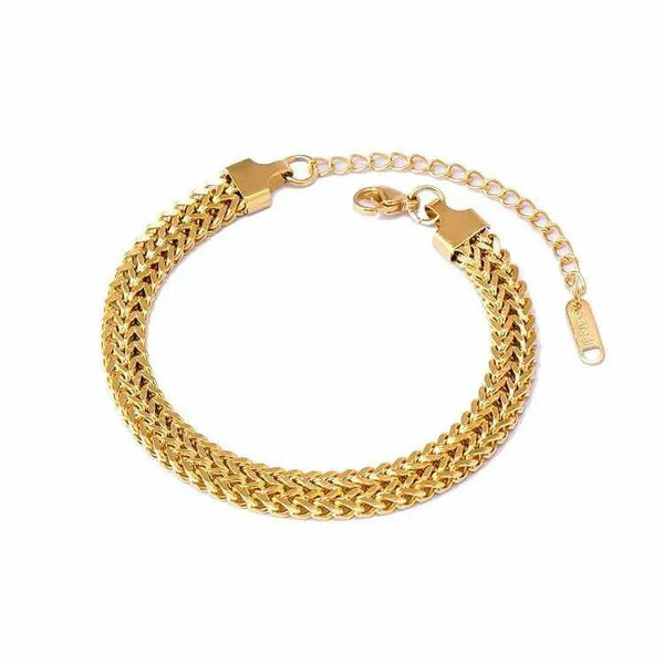 Unique 18k Gold Plated Bracelet