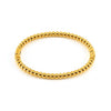 Gold Beaded Ball Bangle