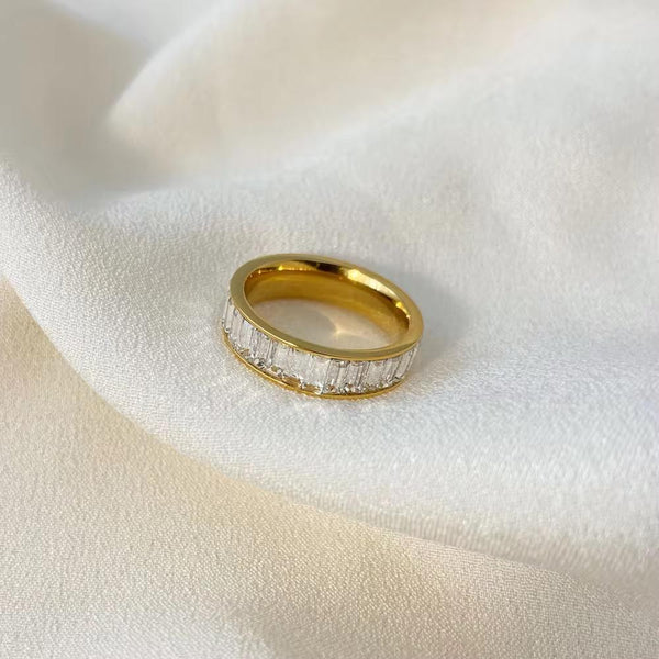 New Iced Out Cubic Zirconia Ring