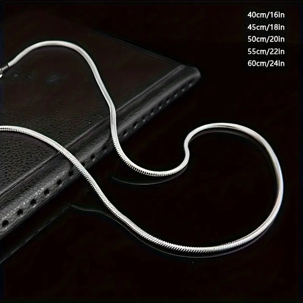 SIlver Snake Chain Necklace