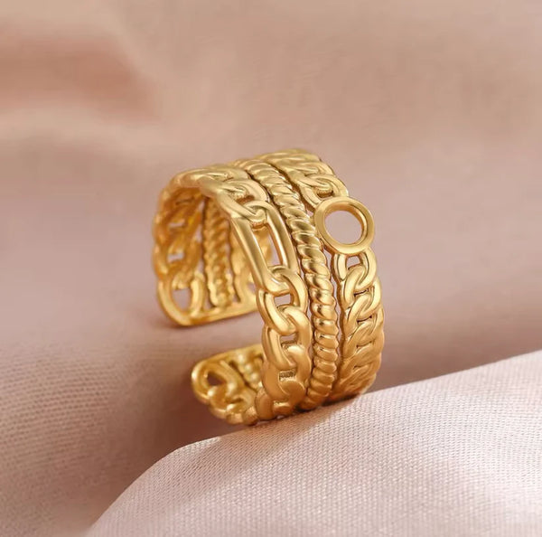 Stainless Steel Adjustable Chain Ring