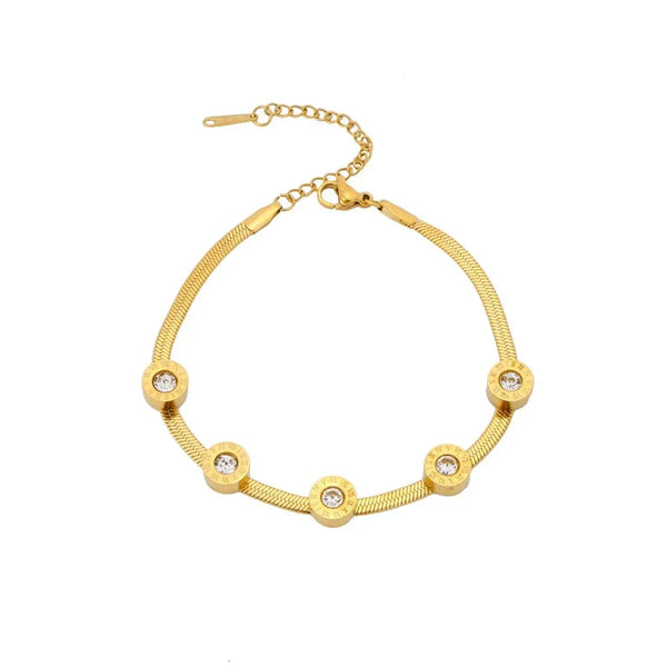 Stunning Roman Stainless Steel Bracelet