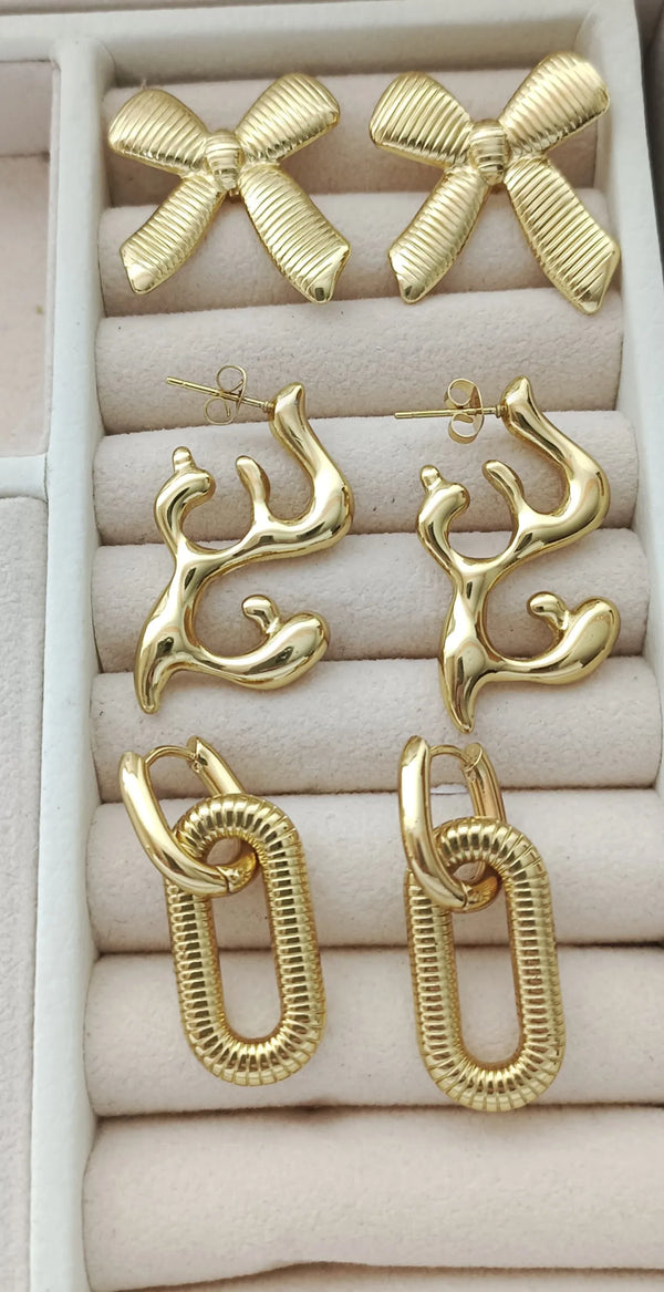 Premium Quality Driping Earing | Stainless Steel