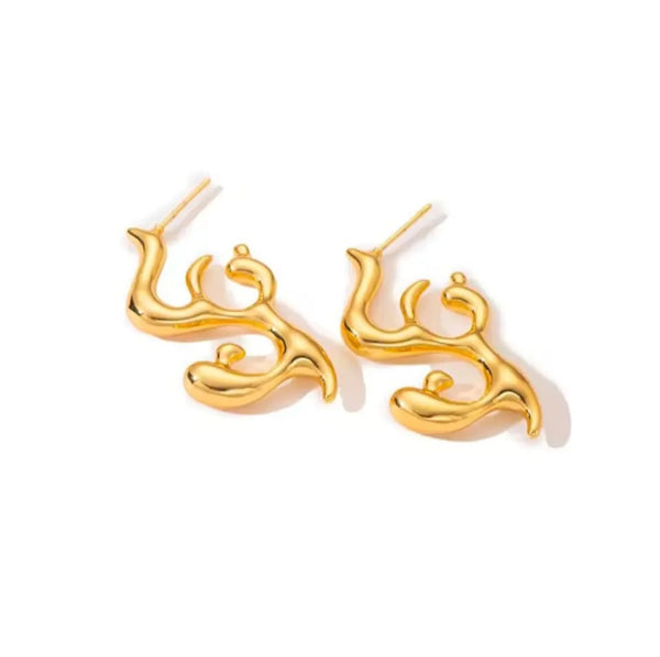 Premium Quality Driping Earing | Stainless Steel