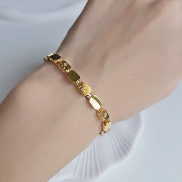 Classic Stainless Steel Fashion Love Bracelet
