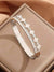 Seven Clover Silver Bangle | Water Proof | Stainless Steel | Premium Quality