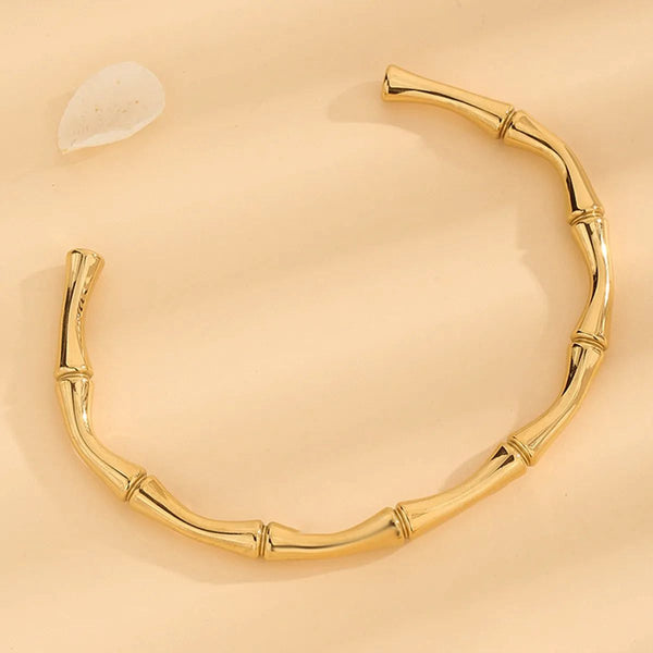 Bamboo Cuff Bangle