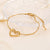 Hollow Heart Bracelet
