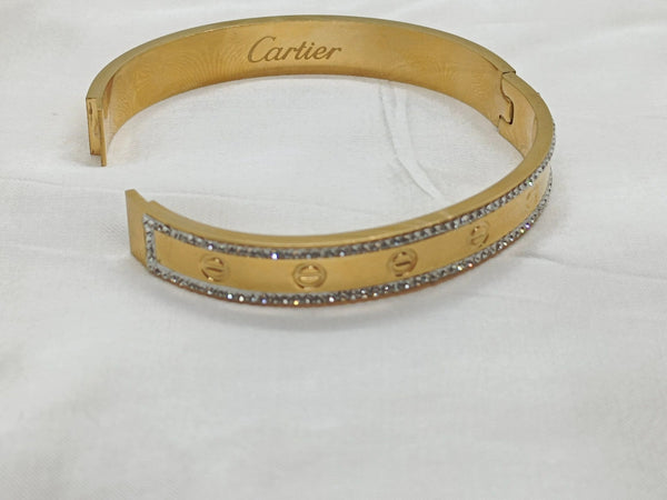 Premium CTR Stainless Steel Stones Handcuff