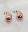 Funky Candy Color Tear Drop Earrings