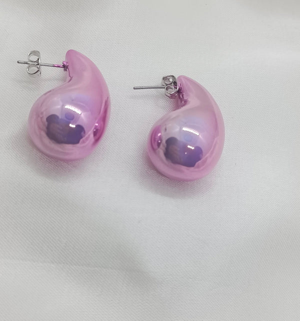 Funky Candy Color Tear Drop Earrings
