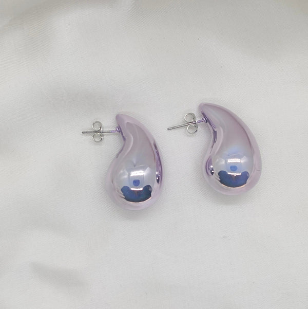 Funky Candy Color Tear Drop Earrings