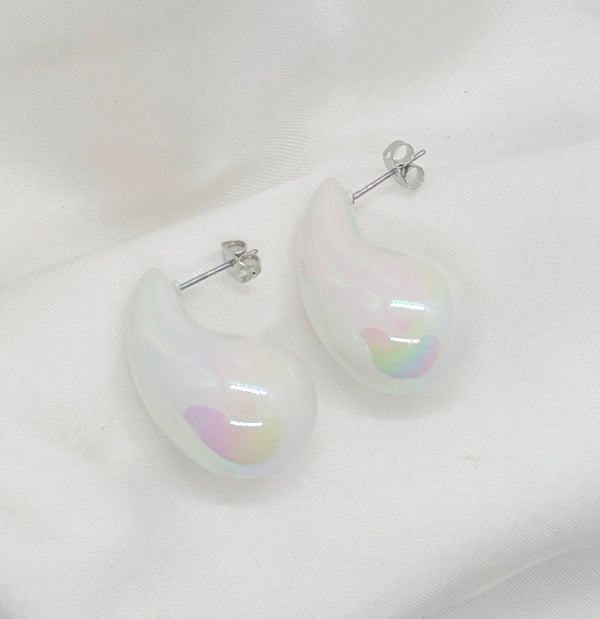 Funky Candy Color Tear Drop Earrings