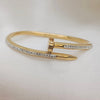 Stainless Steel CTR Premium Stone Studded Nail Handcuff For Girls And Women's