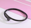 Trendy Stainless Steel Black Nail Handcuff