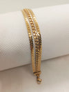18k Gold Plated Multilayer Premium Stainless Steel Bracelet