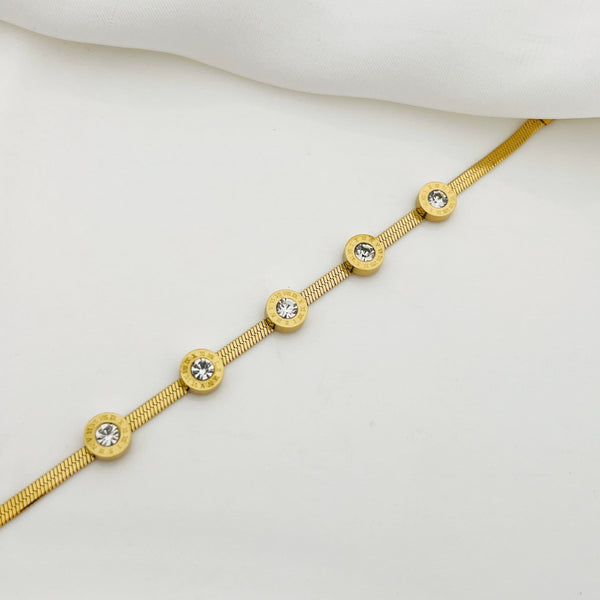 Stunning Roman Stainless Steel Bracelet