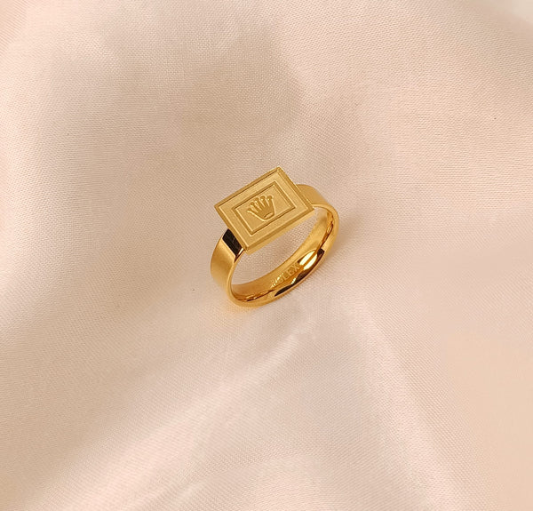 Beautiful Stainless Steel Rolex Ring