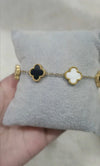 Trendy Reversible Clover Bracelet