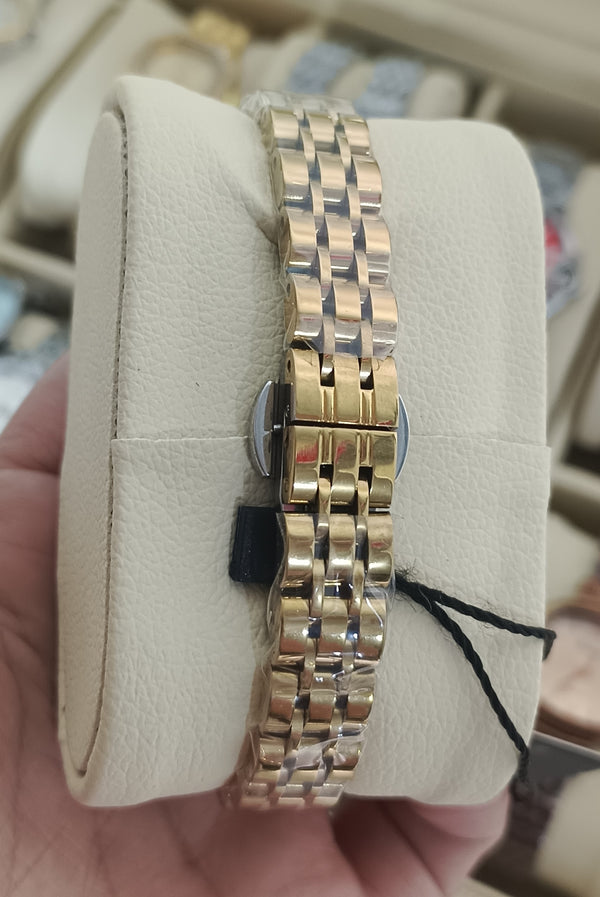 Beautiful Stainless Steel Gold Ladies Watch