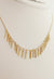 Gold Plated Bar Charm Choker