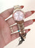 Stunning Pink Dial Stainless Steel Watch