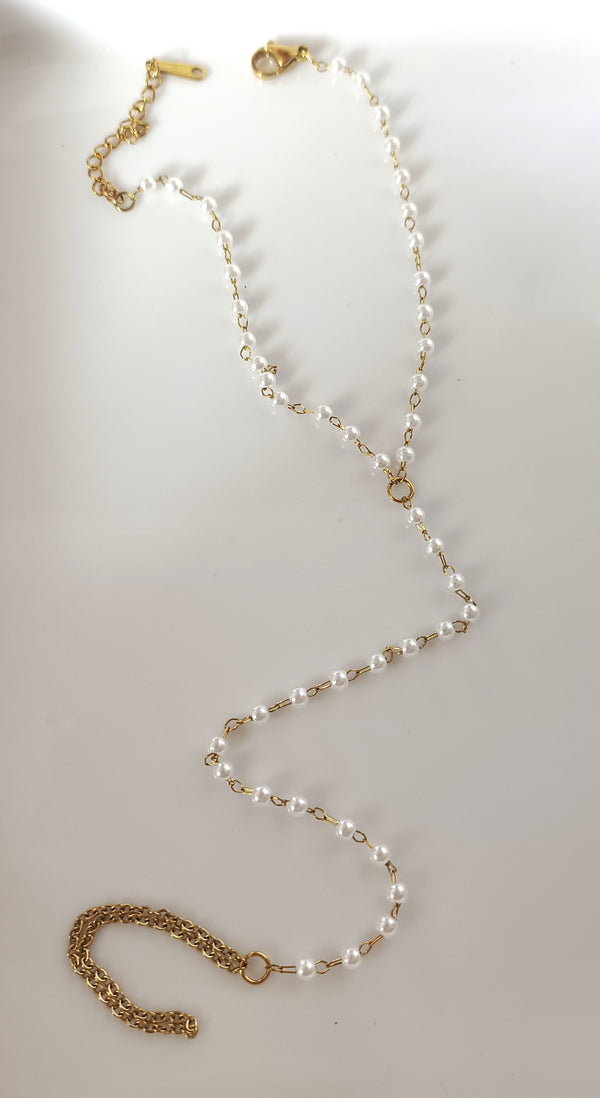 Pearl Link Hand Chain