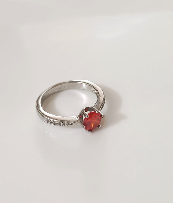 Red Stone Ring