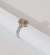 Oval Stone Silver Ring