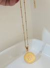 Allah Pendant Necklace Stainless Steel | 21k Gold Plated