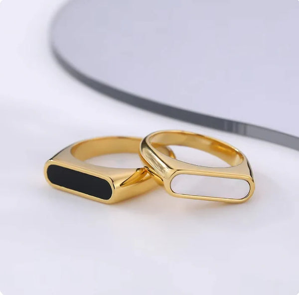 Stainless Steel Shell Ring