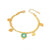 18k Gold Plated Lucky Four-Leaf Clover Multilayered Bracelet | Water Proof | Premium Quality