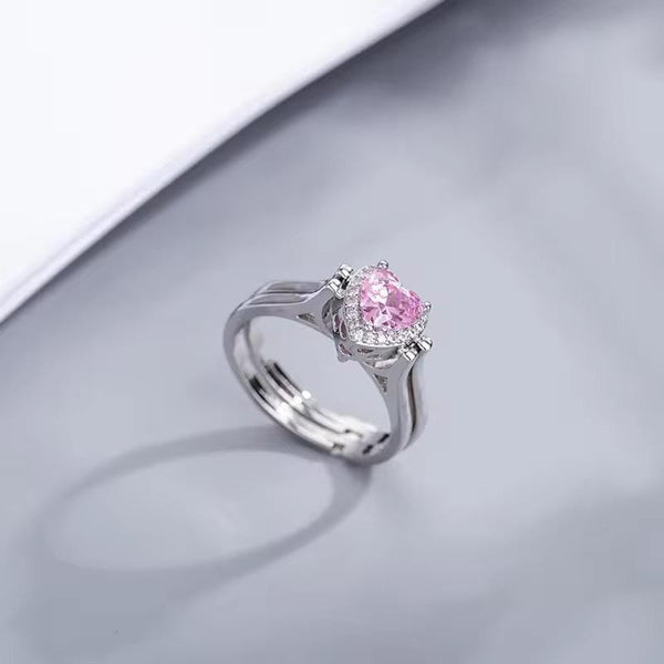 Magic Ring - Flipping Ring Adjustable Ring | Double Diamond Ring