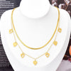 Multi Layered Heart Necklace | Water Proof | Stainless Steel | Premium Gold Plated