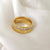 Eternal Luxe Gold-Plated Steel Ring | Stainless Steel