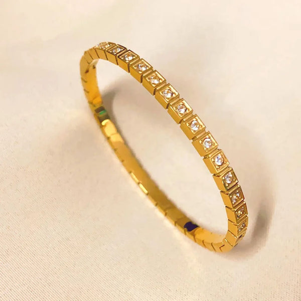 Zircon Studded Bangle