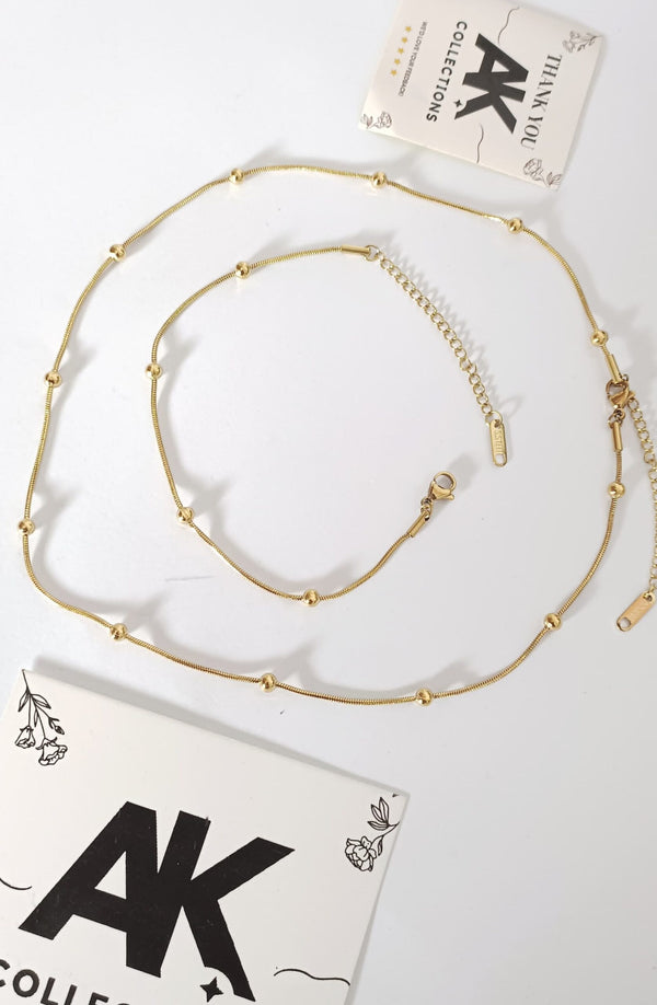 Beads Necklace & Bracelet Combo Set